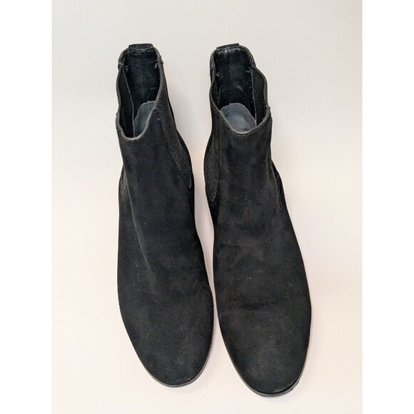 Tory Burch Milburn Convertible Chelsea Knee High Suede Leather Riding Boot Sz 7M - Picture 13 of 16